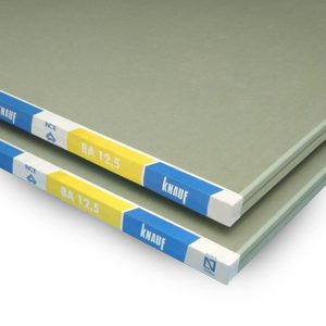 Placa de yeso Knauf RH 12,5 mm 1,20 x 2,40